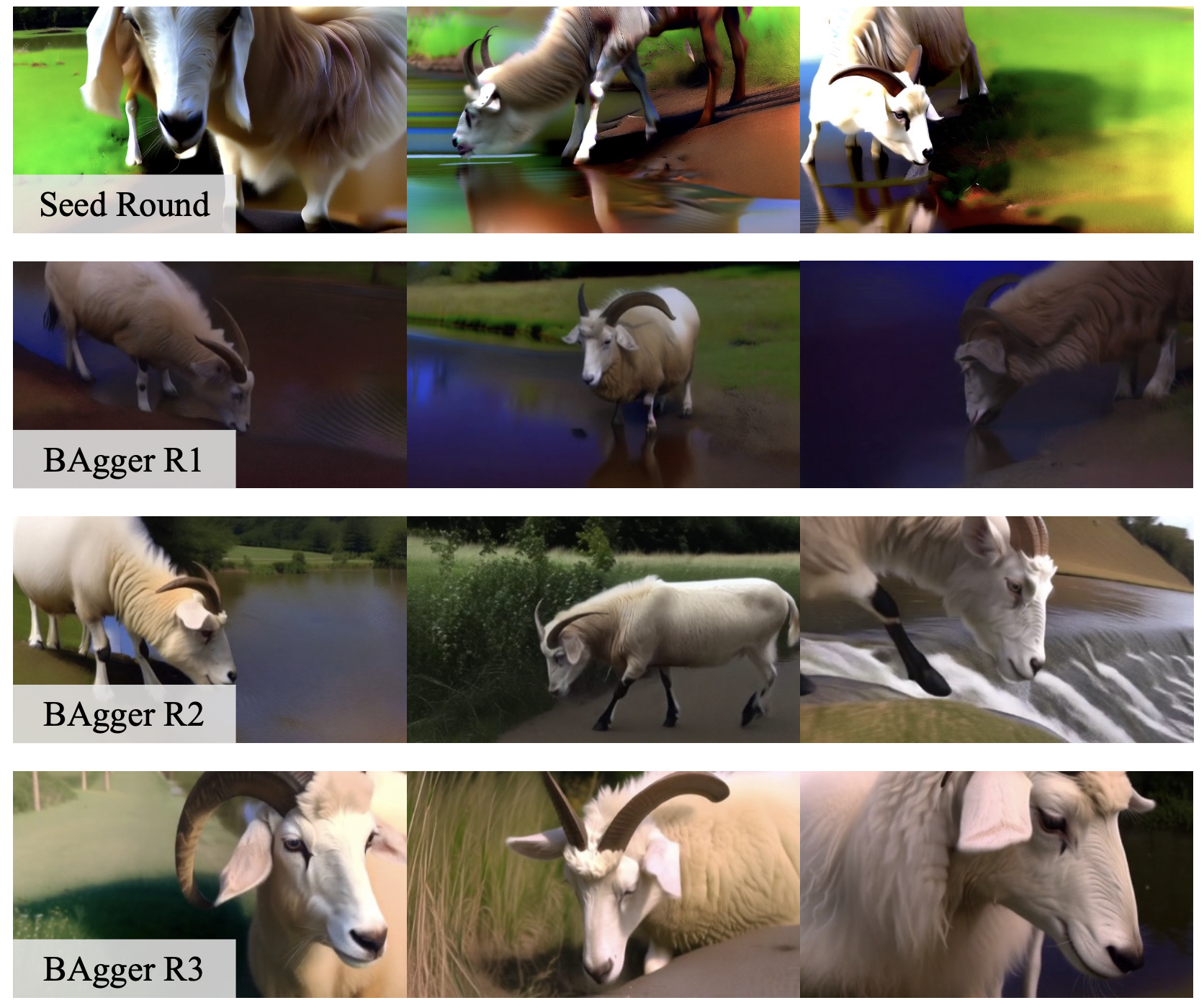 Effect over multiple BAgger rounds